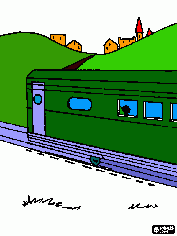 cremallera para colorear