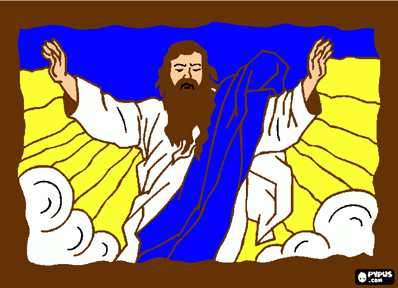 cristiaismo-credo para colorear