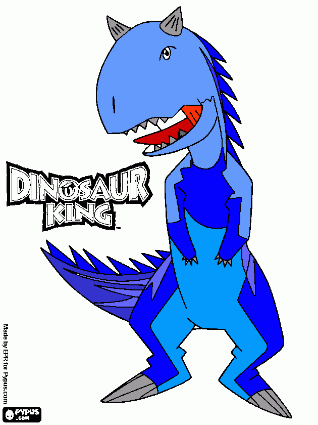 crnotaurus para colorear