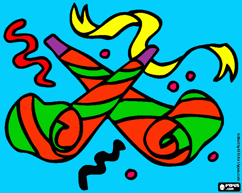cumpleaños manolo para colorear