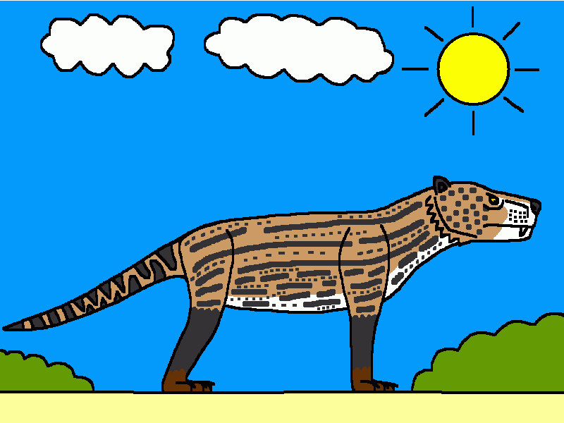 cynognathus para colorear