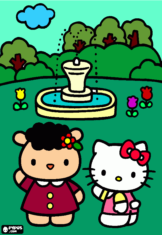 dan y val para colorear