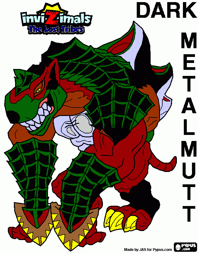 Dark Metalmutt para colorear