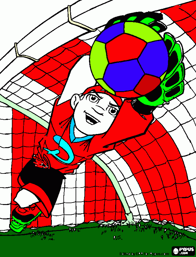 David de gea para colorear