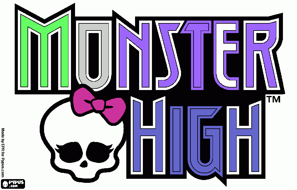 de las moter high para colorear