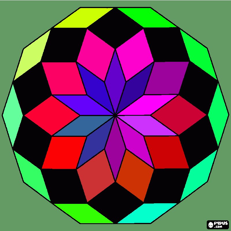 degradado para colorear