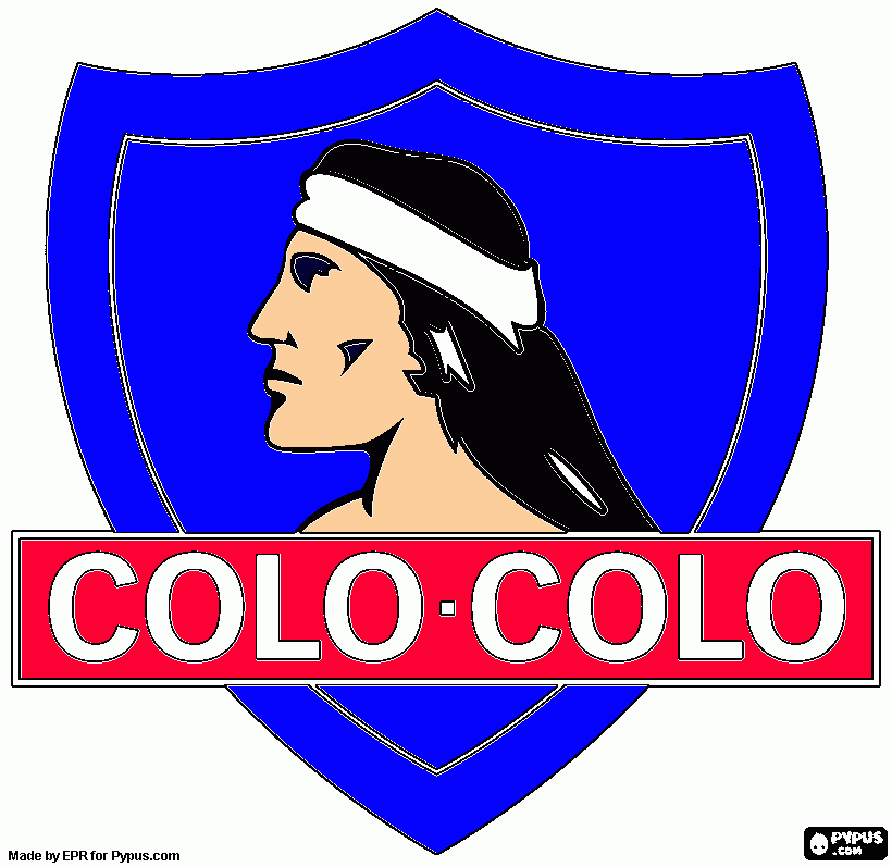 del colocolo para colorear