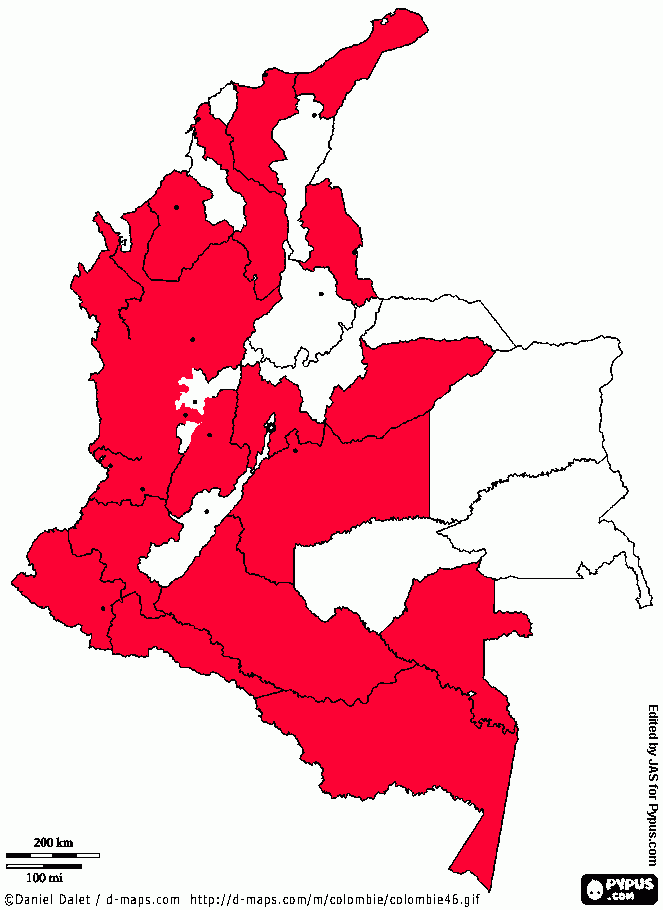 Demografica para colorear