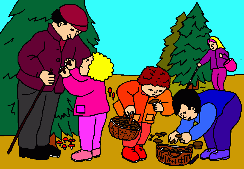 desen de toamna para colorear