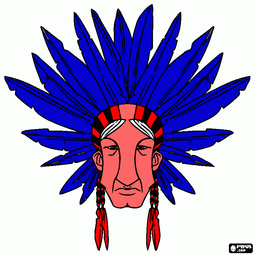 diaguita para colorear