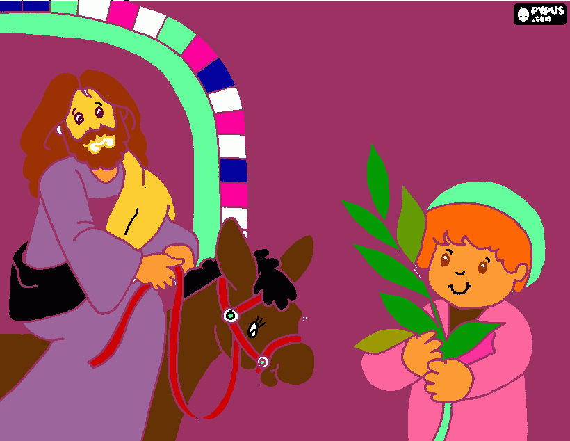 dibujo catequesis para colorear