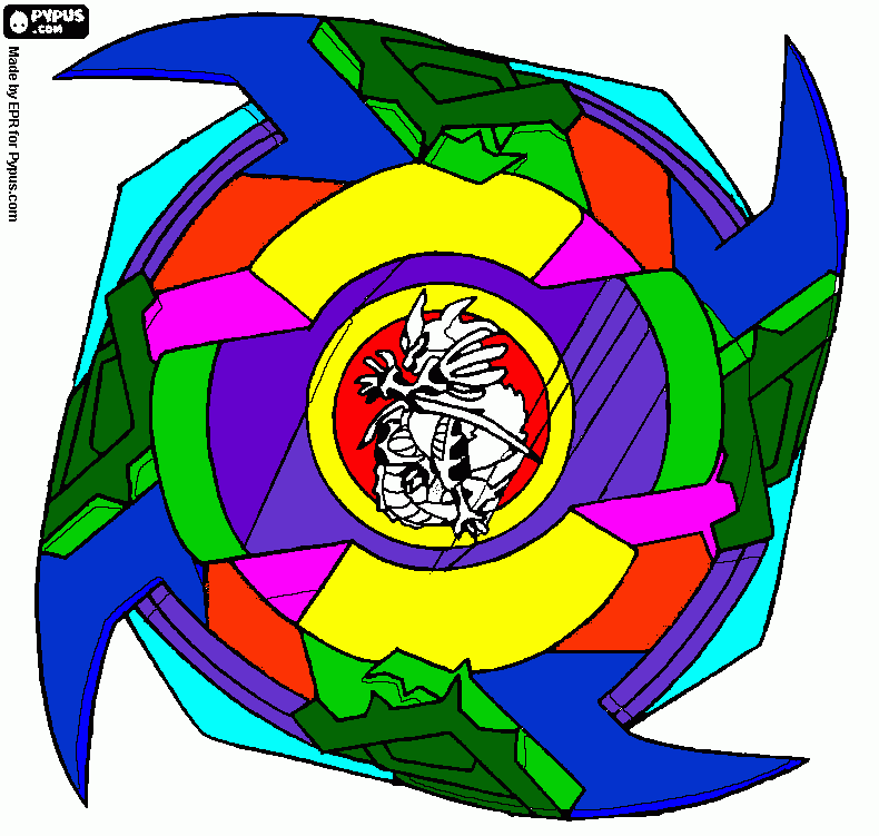 dibujo de blade para colorear