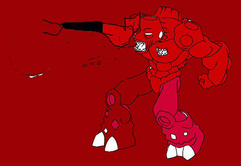 Dibujo de Bombos Potencia de Fuego para colorear