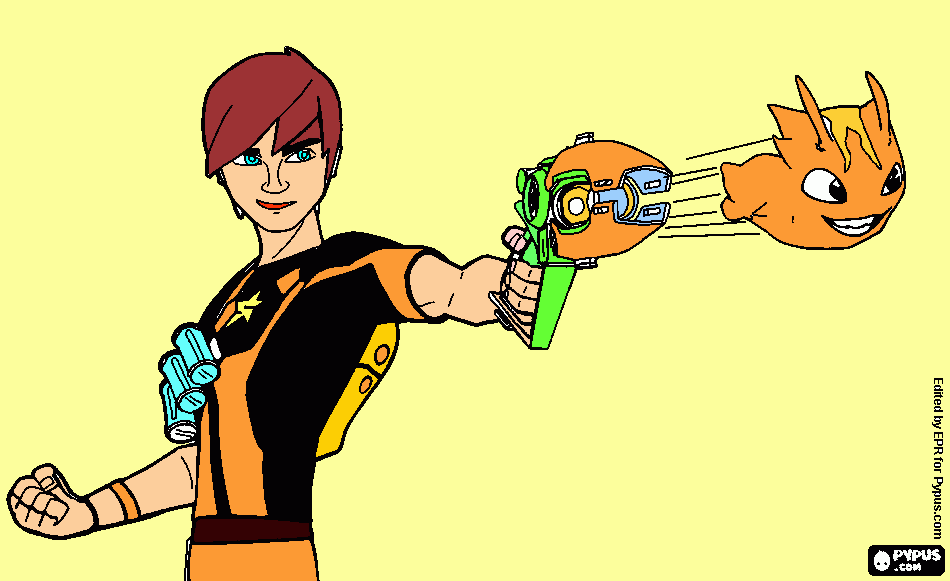 dibujo de ivan  para colorear