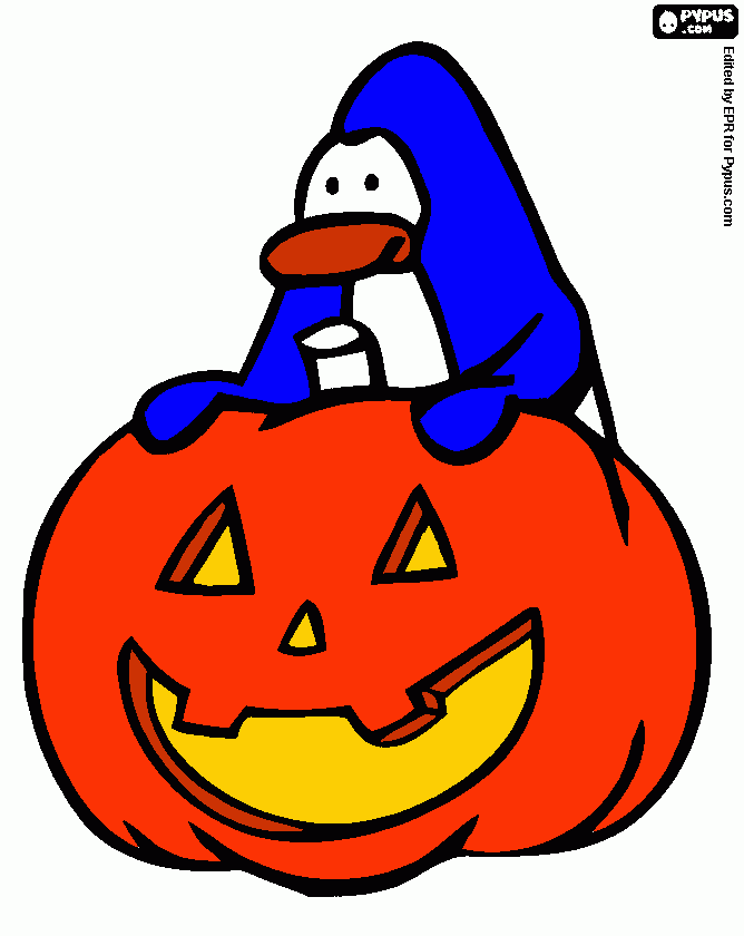 dibujo de jalowin para colorear