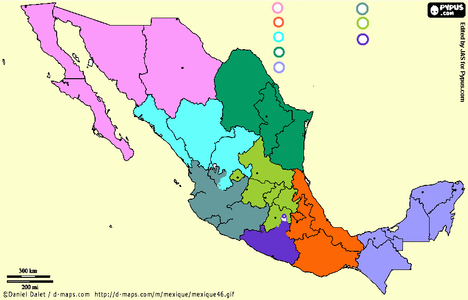 Dibujo de mapa. para colorear