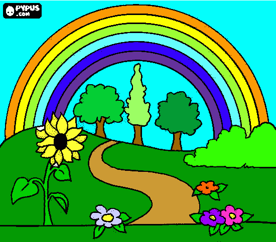 Dibujo de primavera Barbara Cilio  para colorear