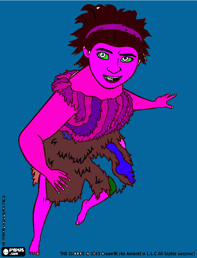 dibujo de sara para colorear