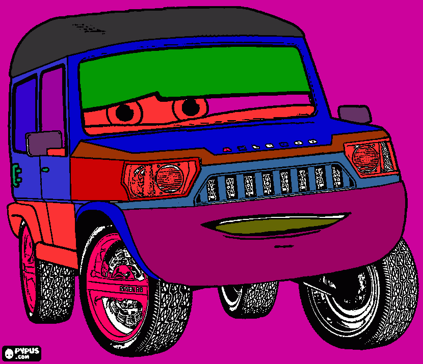 dibujo hecho por piope para colorear
