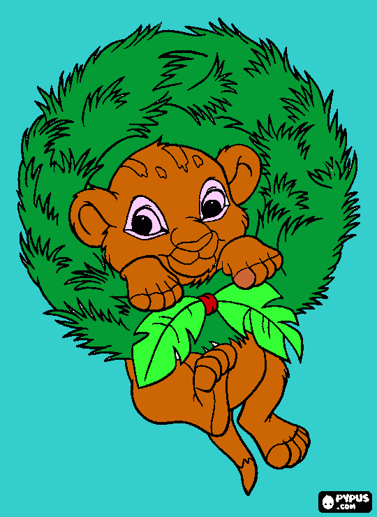dibujo navidenio para colorear