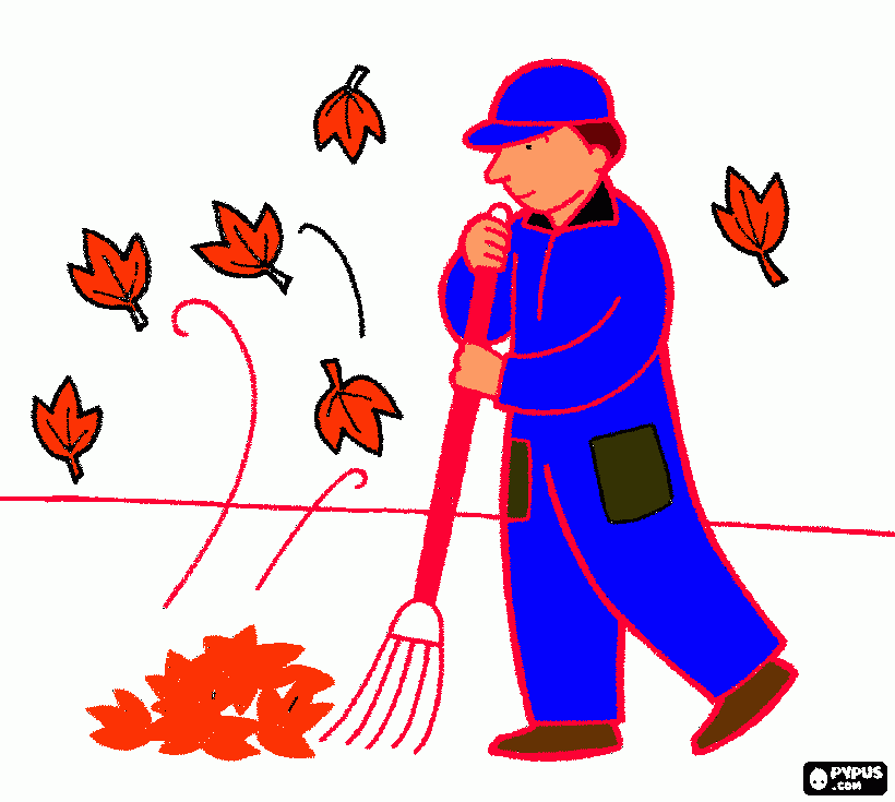 dibujo otoño para colorear