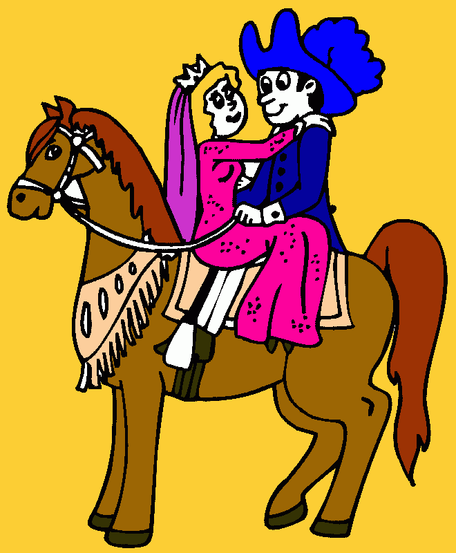 dibujo principe valiente para colorear