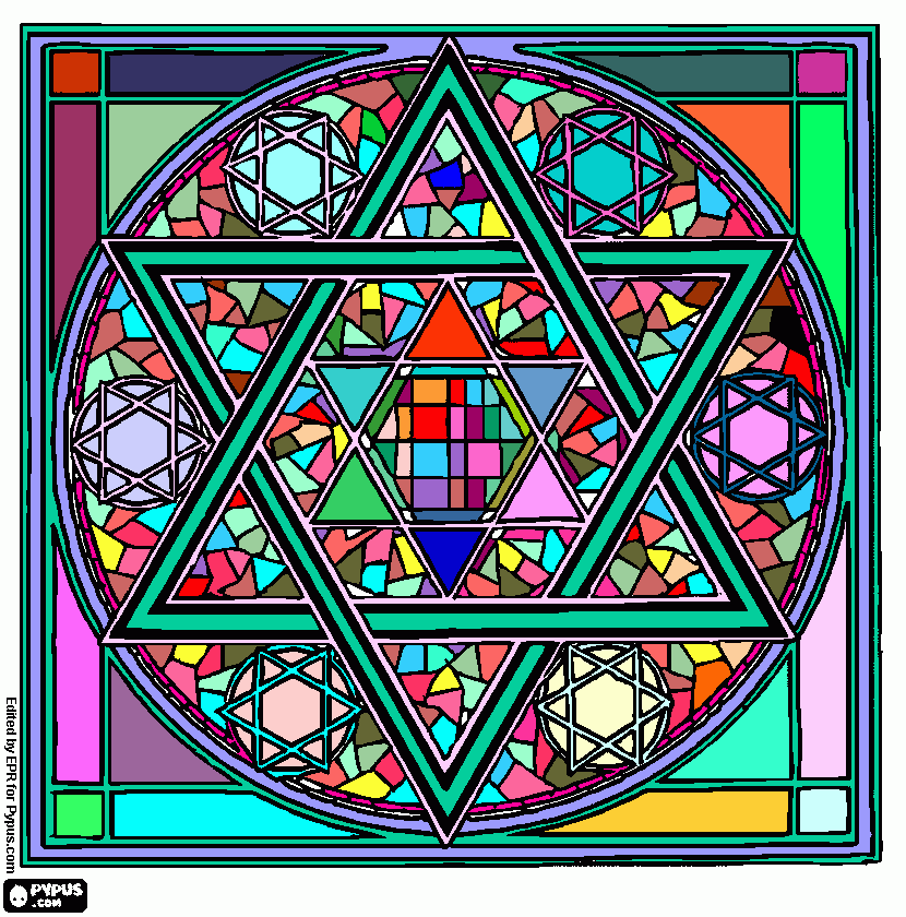 Dibujo trabajo Reli para colorear
