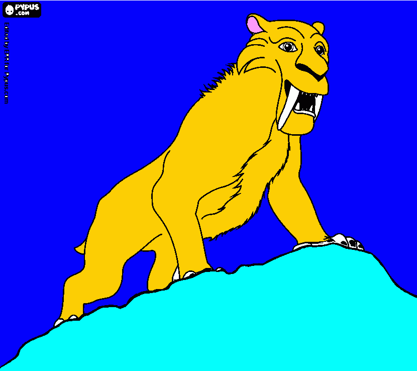 Diego Ace Age  para colorear