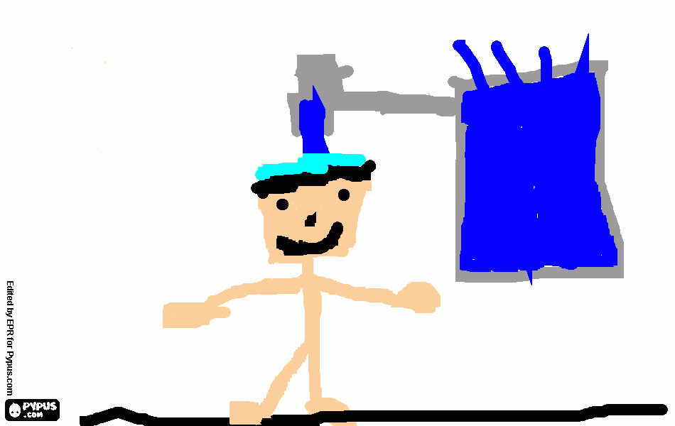 Dieguito Bañandoce para colorear