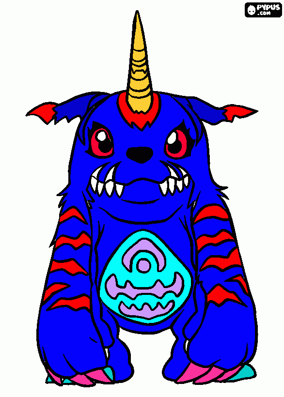 diji para colorear
