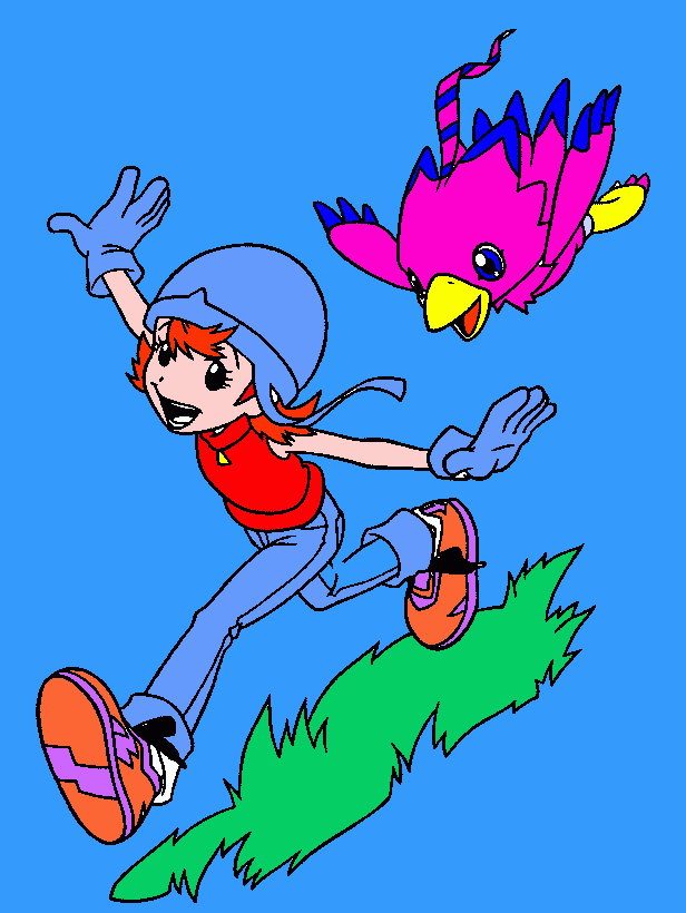 din don para colorear