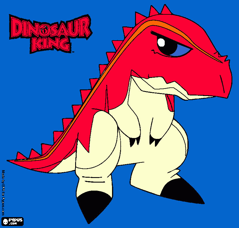 dinosaubrio para colorear