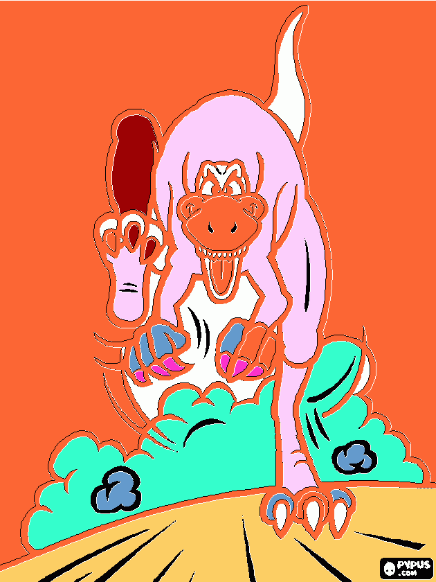 dinosaurio emma 06/07/2020 para colorear