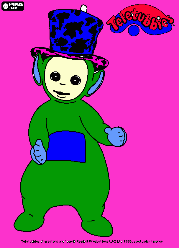 dipsi para colorear