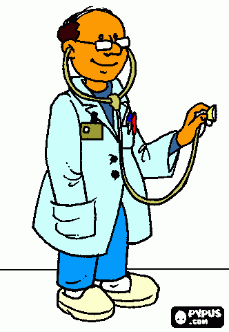 doctor solito para colorear
