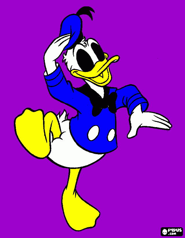 donita para colorear