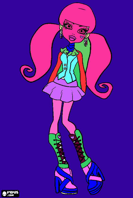dracubecca para colorear