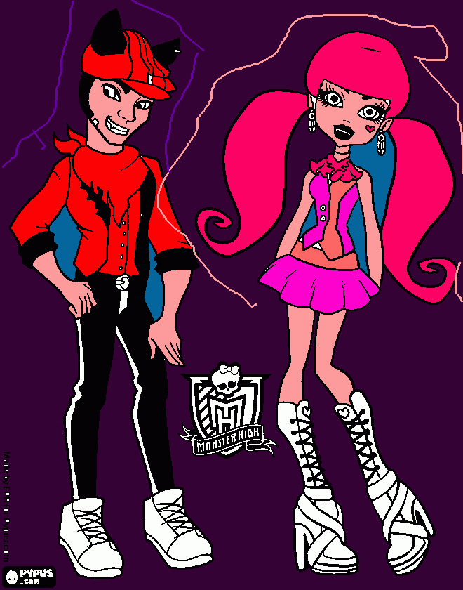  DRACULAURA              LOBO para colorear