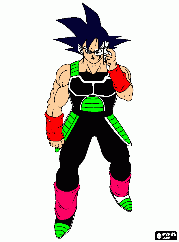 DRAGO BALL Z  para colorear