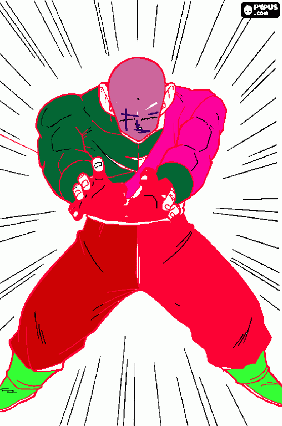 DRAGOMBOLL Z KAI para colorear