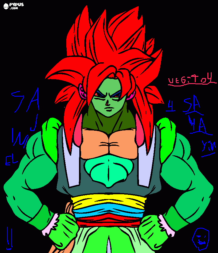 dragunbol ball z kai para colorear