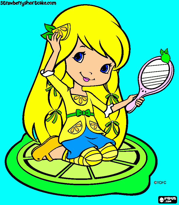 dulce de limon para colorear
