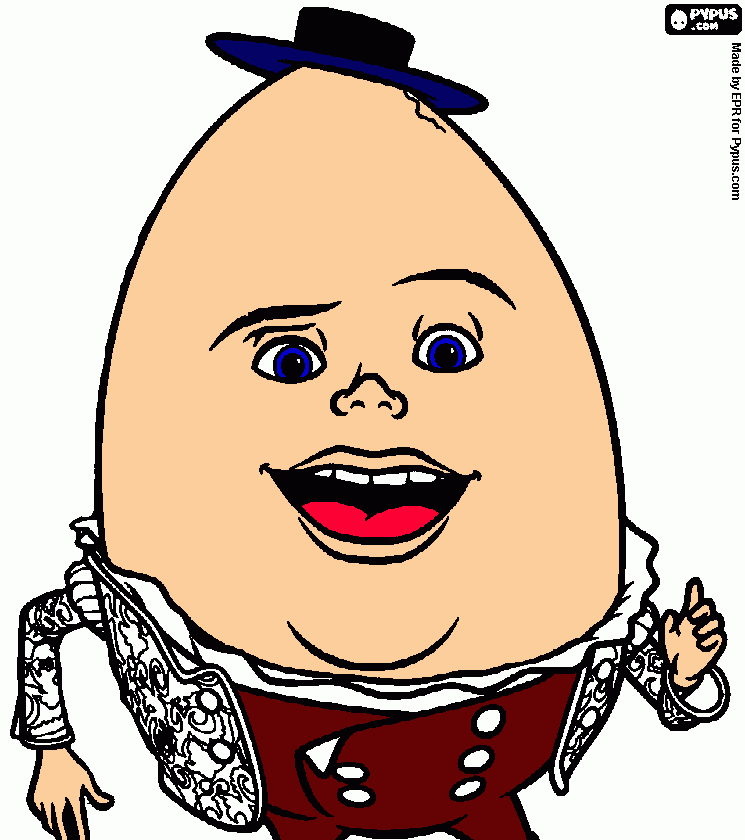 egg para colorear