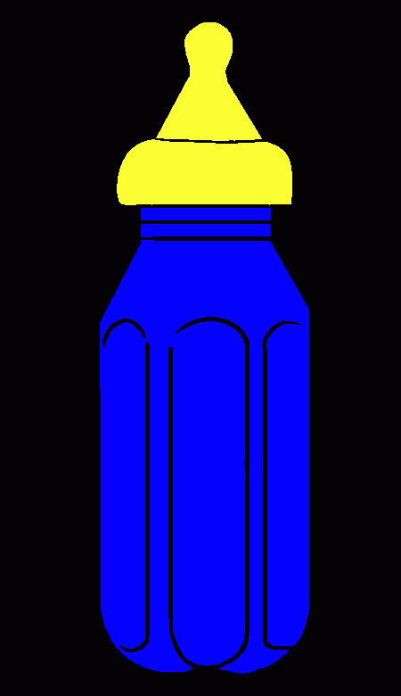 El biberon... para colorear
