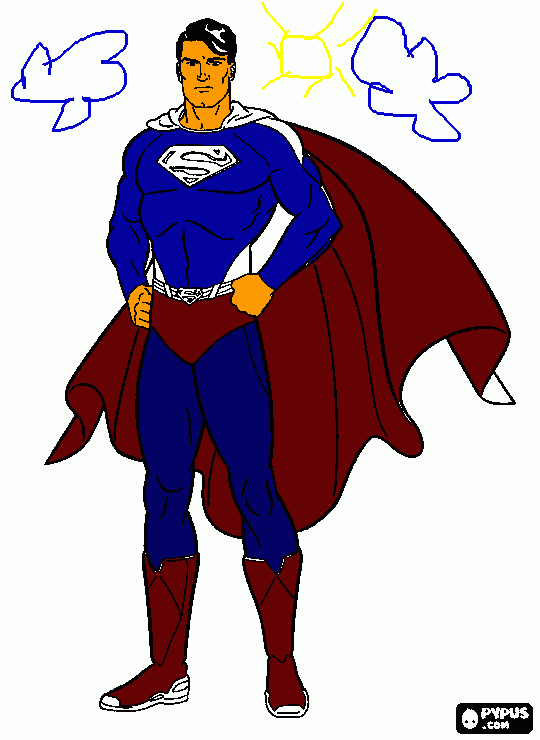 El dibujo de mi hijo para colorear