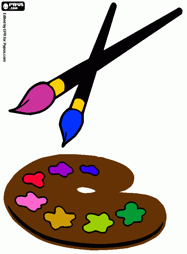 el dibujo es para la tarea de ingles para colorear