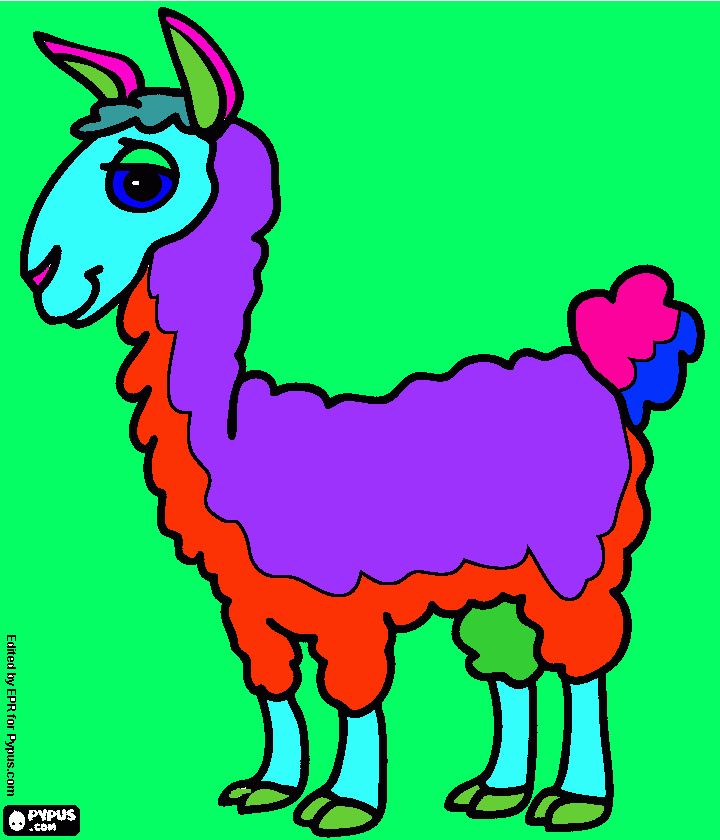 el dibujo me inspiro a hacer otro dibujo  para colorear