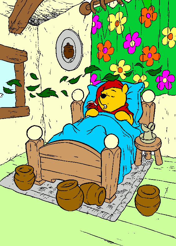 el dormilon para colorear