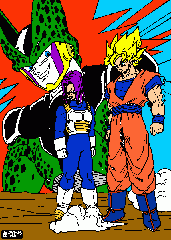 El duo para colorear