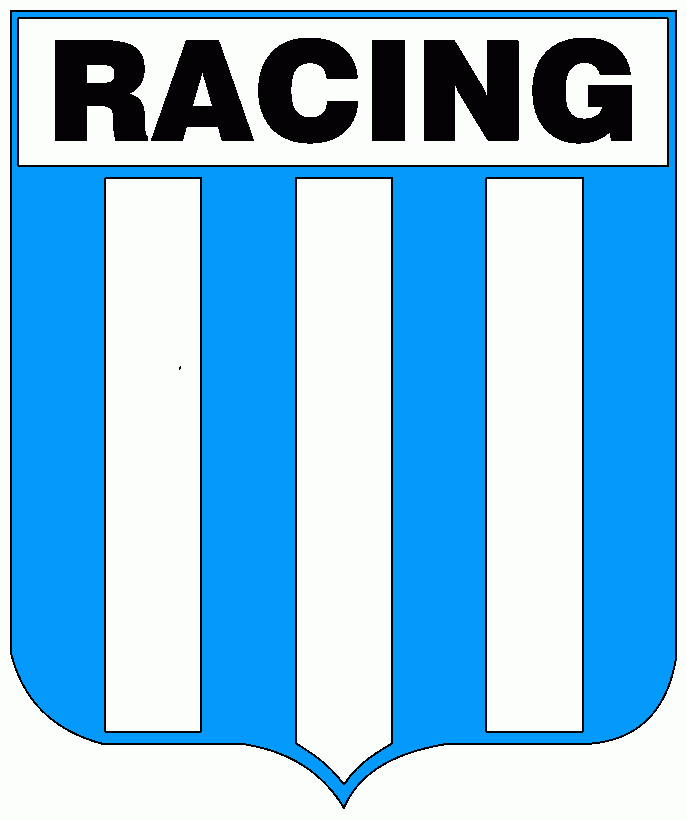 el escudo de racing club de avellaneda para colorear